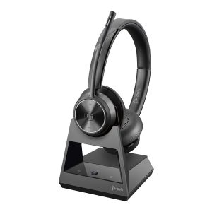 Poly Savi 7320 - Auscultadores - DECT - sem fios - Certificado para Microsoft Teams - Replaces Poly SKU 217412-05