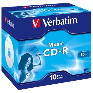 CD-R Verbatim Music 16X/ Caja-10uds