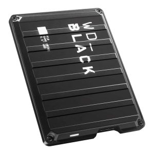 WD_BLACK P10 Game Drive WDBA2W0020BBK-WES1 - Disco rígido - 2 TB - externa (portátil) - 2.5" - USB 3.2 Gen 1 - preto