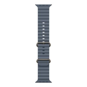 Apple - Fita para relógio inteligente - 49 mm, acabamento em titânio natural - 130-200mm - azul âncora