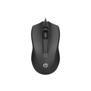 HP 105 - Rato - destros e canhotos - óptico - 3 botões - com cabo - USB-A - preto - Smart Buy