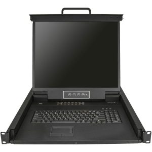 StarTech 16 Port Rackmount KVM Console with 6ft Cables, Integrated KVM Switch with 19" LCD Monitor, Fully Featured 1U…