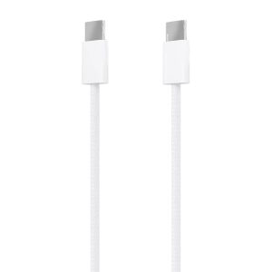 Cable USB 2.0 Tipo-C Aisens A107-0855/ USB Tipo-C Macho - USB Macho/ Hasta 60W/ 480Mbps/ 1m/ Blanco