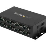 Startech 8 Port USB to Serial RS232 Adapter - Wall Mount - Din Rail - COM Port Retention - FTDI USB to DB9 RS232 Hub…