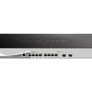 D-Link DXS 1210-10TS - Interruptor - inteligente - 8 x 10GBase-T + 2 x SFP+ - desktop, montável em trilho