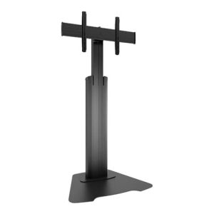 Chief Fusion Large Height-Adjustable Floor Stand Display Mount - For Displays 42-86" - Black - Plataforma