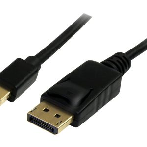 StarTech 2m Mini DisplayPort to DisplayPort 1.2 Cable DisplayPort 4k - Cabo DisplayPort - Mini DisplayPort (M) para…