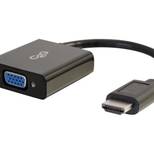 C2G HDMI to VGA Adapter - HDMI to VGA Converter - M/F - Conversor de vídeo - HDMI - VGA - preto