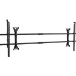 Chief Ultrawide Micro-Adjustable Wall Mount - For Displays 80-120"- Black - Kit de montagem (suporte) - extra grande