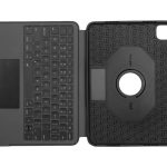 Targus Versavu - Teclado e pasta de folio - com trackpad - retroiluminação - sem fios - Bluetooth 5.0 - QWERTY - Reino…