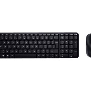 Logitech Wireless Combo MK220 - Conjunto de teclado e rato - sem fios - 2.4 GHz - Grego