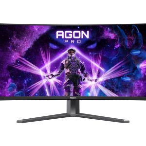AOC AGON PRO AG346UCD - Monitor OLED - gaming - curvo - 34" - 3440 x 1440 @ 175 Hz - 15000000:1 - DisplayHDR 400 True…