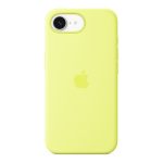 Apple - Cobertura protectora para telemóvel - silicone - neon amarelo