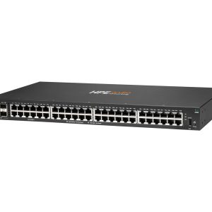 HPE Aruba 6100 48G 4SFP+ Switch - Interruptor - Administrado - 48 x 10/100/1000 + 4 x 1 Gigabit