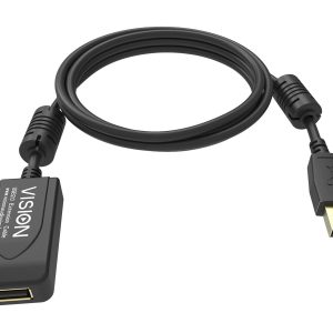 5 m USB 2.0 extension cable - ferrite cores - 480 mbps - over 65 percent coverage braided shield - USB A (f) to USB A…