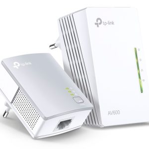 Adaptador Powerline TP-Link WPA4221KIT 600Mbps/ Alcance 300m/ Pack de 2