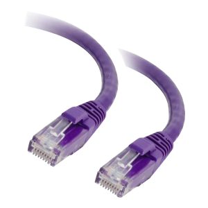 C2G Cat5e Booted Unshielded (UTP) Network Patch Cable - Cabo patch - RJ-45 (M) para RJ-45 (M) - 1.5 m - PTNB - CAT 5e -…
