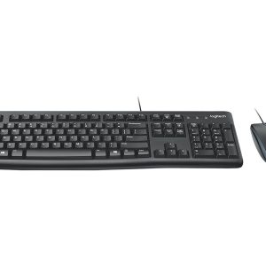 Logitech Desktop MK120 - Conjunto de teclado e rato - USB - Inglês