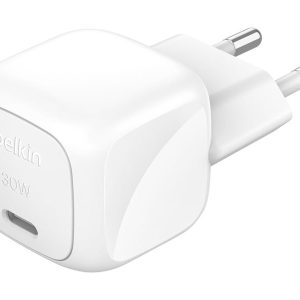 Belkin BoostCharge - Adaptador de alimentação - compacto - 30 watt - Fornecimento de Energia 3.1 (USB-C)