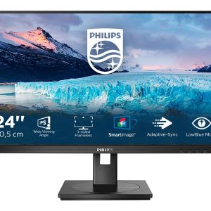 Philips S-line 242S1AE - Monitor LED - 24" - 1920 x 1080 Full HD (1080p) @ 75 Hz - IPS - 300 cd/m² - 1000:1 - 4 ms -…
