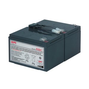 APC Replacement Battery Cartridge #6 - Bateria UPS - 1 bateria x - ácido de chumbo - preto