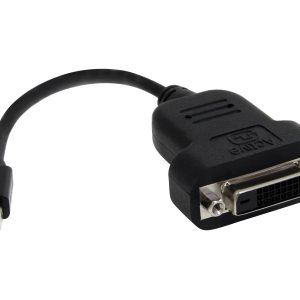 StarTech Mini DisplayPort to DVI Adapter - 1080p - Single Link - Active - Mini DP (Thunderbolt) to DVI Monitor Adapter…