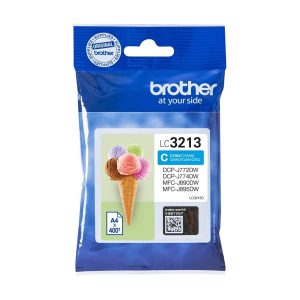 Brother LC3213C - Alto Rendimento - azul cyan - original - tinteiro
