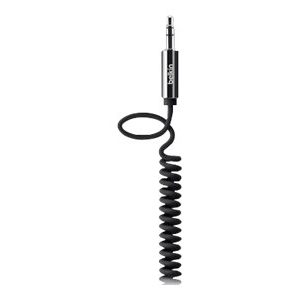 Belkin MIXIT Coiled Cable - Cabo de áudio - mini-phone stereo 3.5 mm macho para mini-phone stereo 3.5 mm macho - 1.8 m…