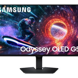 Monitor Gaming Samsung Odyssey G5 G50SF S27FG502SU 27"/ QHD/ 0.03ms/ 180Hz/ QD-OLED/ Negro