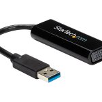 Startech USB 3.0 to VGA Adapter - Slim Design - 1920x1200 - Adaptador de vídeo - Compatível com TAA - USB Tipo A macho…