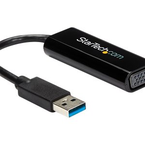 Startech USB 3.0 to VGA Adapter - Slim Design - 1920x1200 - Adaptador de vídeo - Compatível com TAA - USB Tipo A macho…