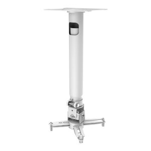 Universal projector and webcam ceiling mount - pole length 440 to 740 mm - fits most projectors - obstruction free…