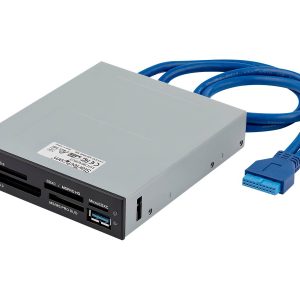 Startech Leitor multi-cartões interno USB 3.0 com suporte UHS-II - Leitor de cartão - 3,5" (CF I, CF II, MS, MS PRO,…