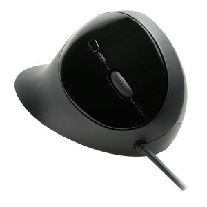 Kensington Pro Fit Ergo - Rato - ergonómico - 5 botões - com cabo - USB - preto - retalho