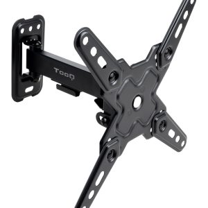 Soporte de Pared Extensible/ Giratorio/ Inclinable TooQ LP1343TN-B para TV de 13-43"/ hasta 20kg