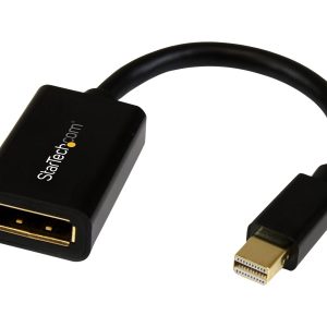 StarTech 6in Mini DisplayPort to DisplayPort Video Cable Adapter (MDP2DPMF6IN) - Cabo DisplayPort - Mini DisplayPort…