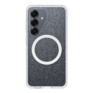 OtterBox React Series - Tampa posterior para telemóvel - poeira estelar (purpurina transparente)