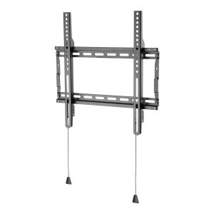 Display wall mount - fits large flat-panel display 37 to 65" with VESA sizes up to 400 x 400 - latches in place -…