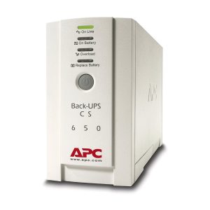 APC Back-UPS CS 650 - UPS - AC 230 V - 400 Watt - 650 VA - RS-232, USB - conectores de saída: 4 - bege