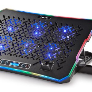 Soporte Refrigerante NGS Hero Stand para Portátiles hasta 15.6"/ Iluminación LED