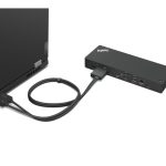 Lenovo ThinkPad Thunderbolt 4 WorkStation Dock - Replicador de porta - Thunderbolt 4 - 2 x DP, HDMI, 2 x Thunderbolt - 1GbE - 230 watt - Campus - para ThinkPad T16 Gen 4 21QN