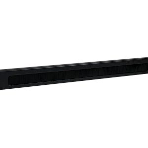 Startech 1U High-density Brush Strip Cable Management Panel - Sturdy Steel Horizontal Data Centre Cable Management…