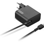 Lenovo - Adaptador de corrente USB-C - AC 100-240 V - 65 watt - Europa - preto - para ThinkPad T16 Gen 4 21QN