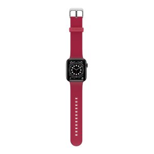OtterBox All Day Comfort - Fita para relógio inteligente - 42/44/45mm - rubelita vermelha (cor-de-rosa)