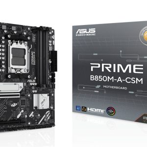 Placa Base Asus Prime B850M-A-CSM Socket AM5/ DDR5/ PCIe 5.0/ Micro ATX