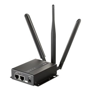 D-Link DWM-313 - Roteador sem fio - WWAN interruptor de 2 portas 2.4 GHz - 3G, 4G - montável na parede