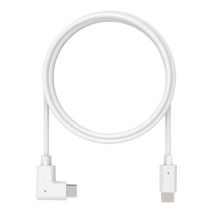 Compulocks 6ft Charge & Data USB-C to USB-C 90-Degree Cable Right Angle - Cabo USB - USB-C (M) reto para USB-C (M) em…