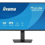 iiyama ProLite XB2491H-B1 - Monitor LED - 24" (23.8" visível) - 1920 x 1080 Full HD (1080p) @ 120 Hz - IPS - 350 cd/m²…