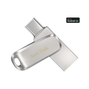 SanDisk Ultra Dual Drive Luxe - Drive flash USB - 2 TB - USB 3.2 Gen 1 / USB-C - prata
