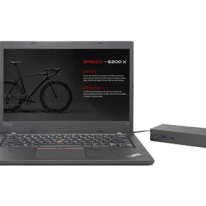 Lenovo Thunderbolt 3 Essential Dock - Replicador de porta - Thunderbolt 3 - HDMI, DP - 1GbE - 135 watt